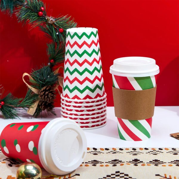 Christmas coffee cups