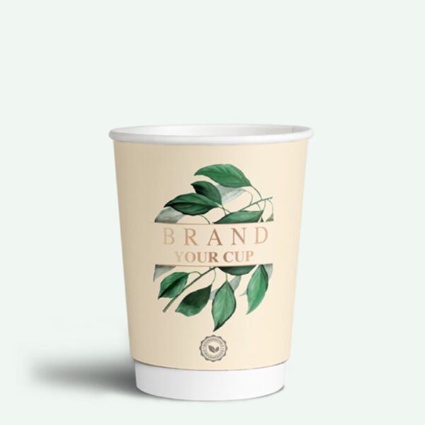 Custom 12 oz paper cups packaging