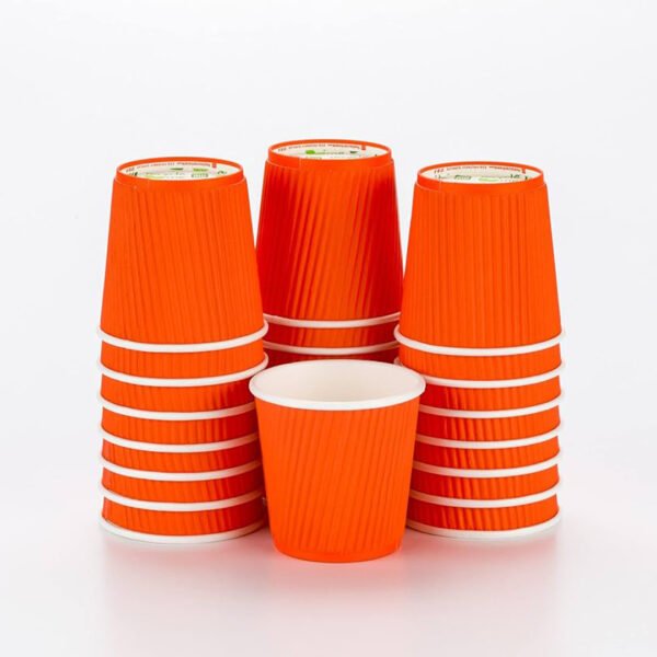 Custom 4 oz paper cups packaging