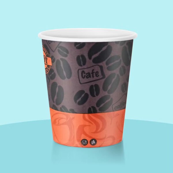 Custom 7 oz paper cups packaging