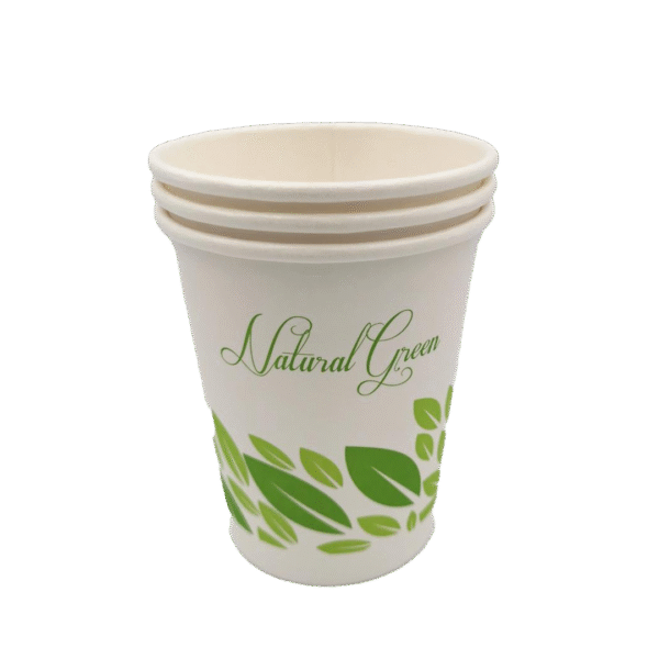 Custom 9 oz paper cups packaging