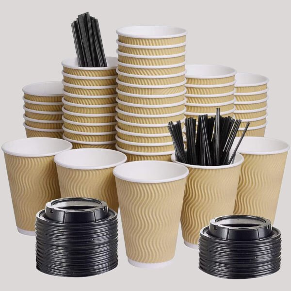 Custom Cardboard cups with lids