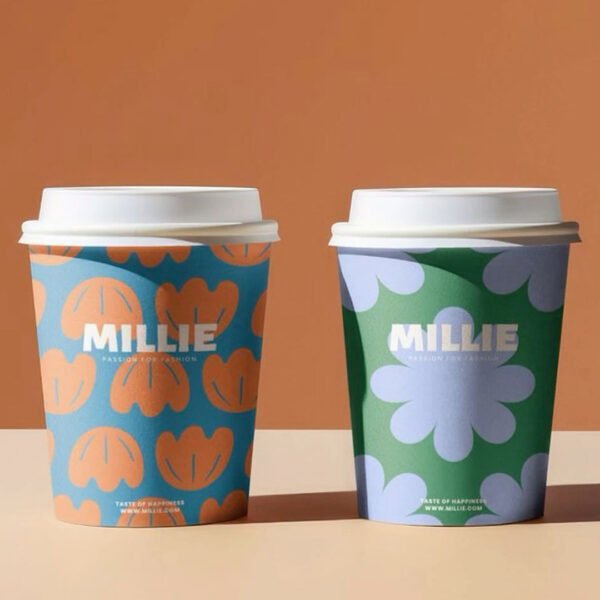 Custom Paper cup cover packaging