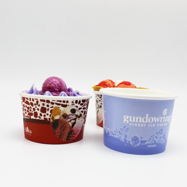 Custom Paper dessert cups