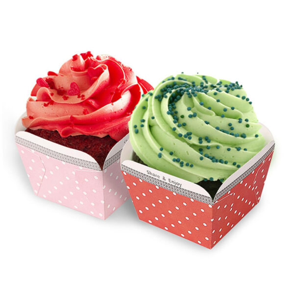 Custom Paper dessert cups packaging