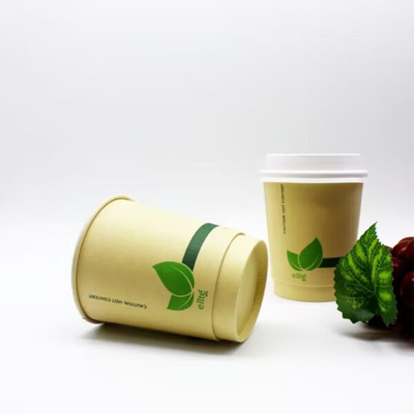 Eco friendly paper cups packaging
