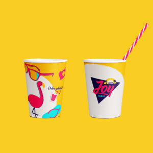 Logo paper cups