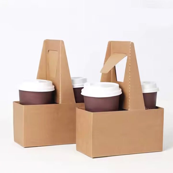 Paper coffee cup holders