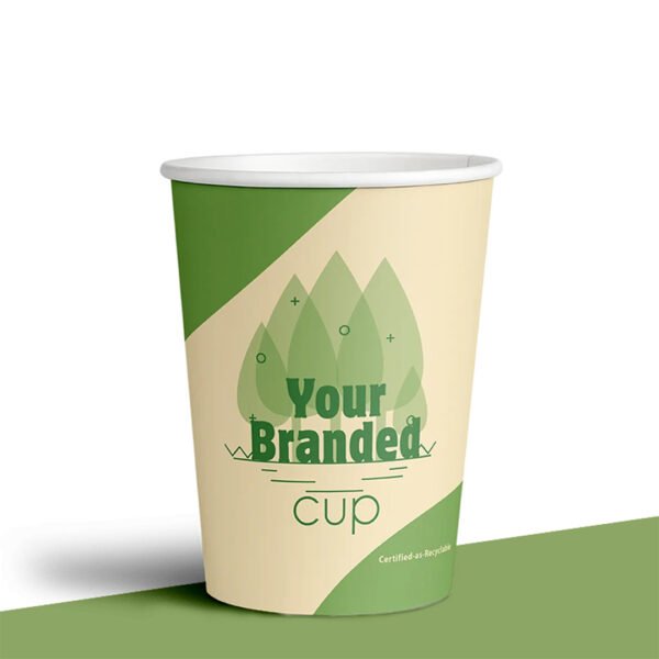 Single wall paper cups packaging